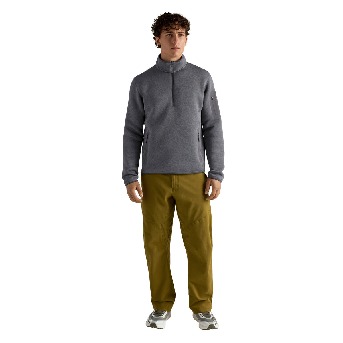 Men's Covert 1/2 Zip Fleece - Void Heather