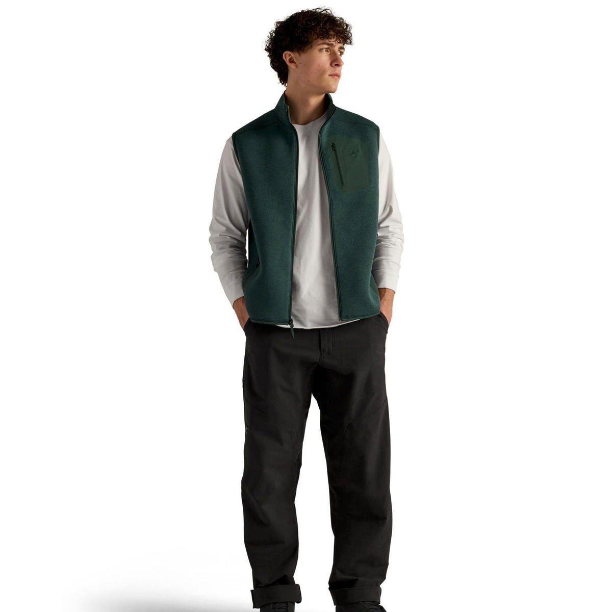 Men's Covert Vest - Dark Jade Heather