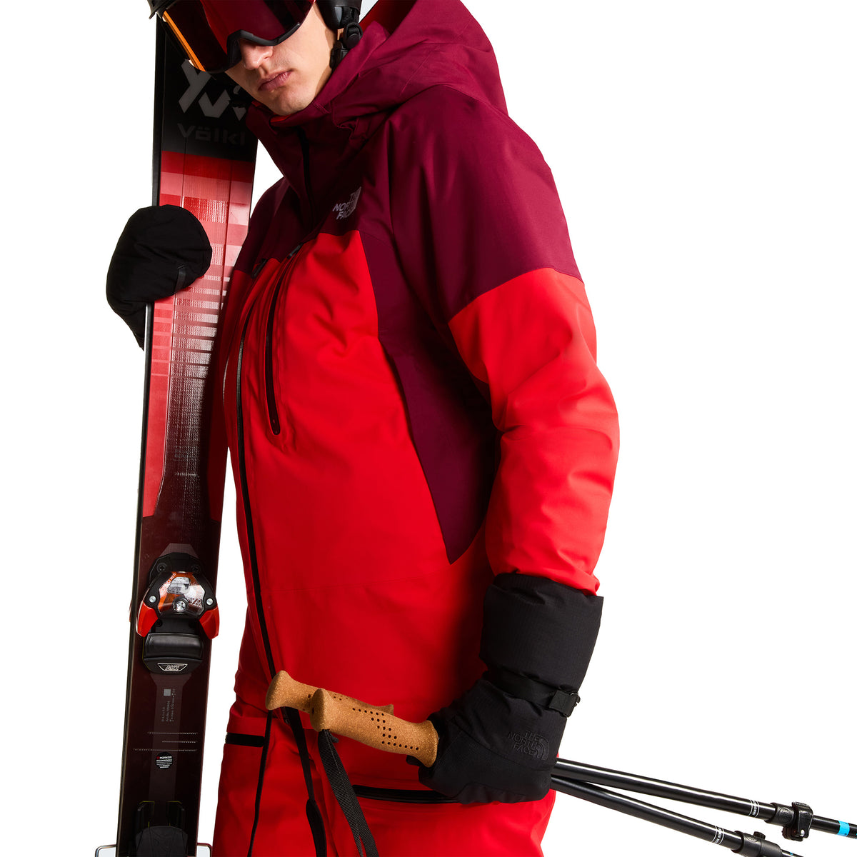 Men's Montana Ski Mittens - Black