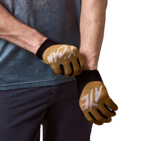 Men's Hummvee Lite Icon Gloves - Brown