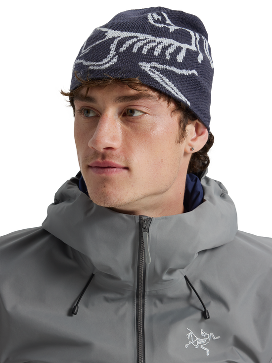 Unisex Bird Head Toque - Black Sapphire / Alpine