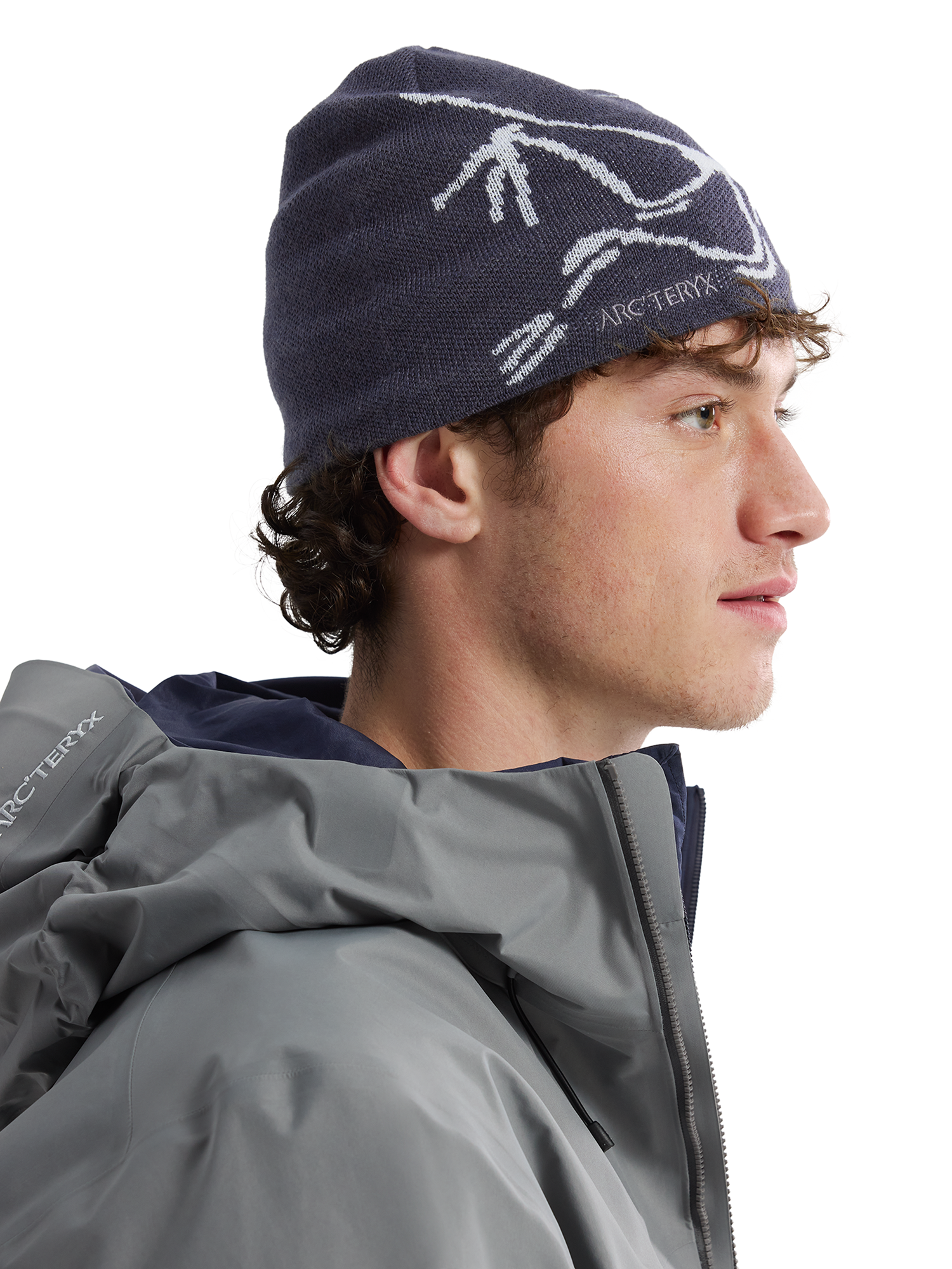 Unisex Bird Head Toque - Black Sapphire / Alpine