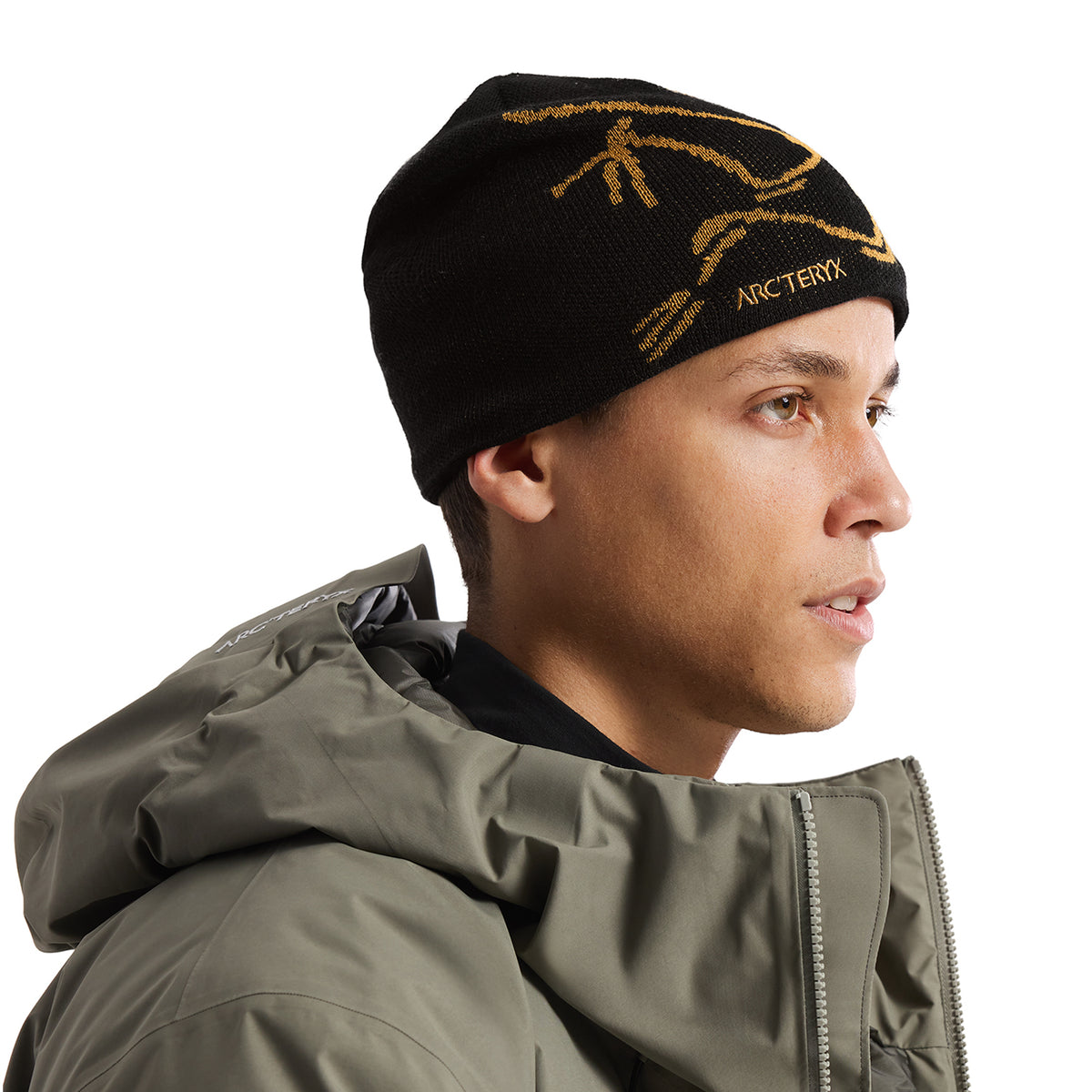Unisex Bird Head Toque - 24K Black