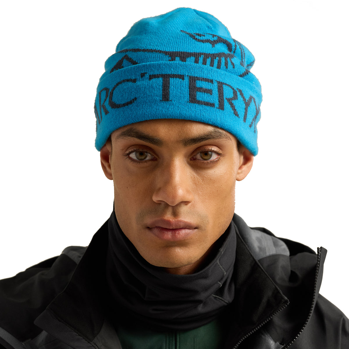 Unisex Bird Word Toque - Aquaculture / Black Sapphire