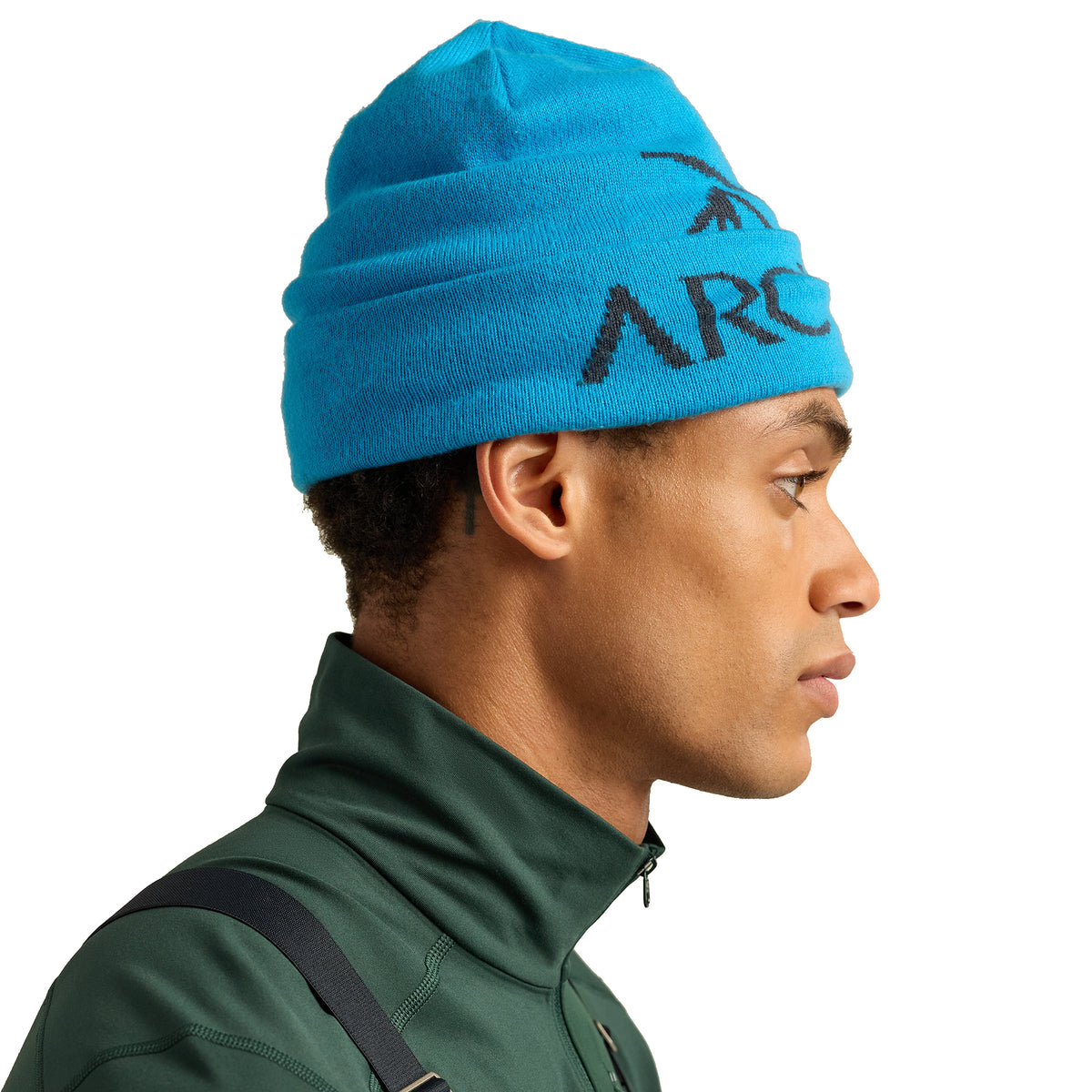 Unisex Bird Word Toque - Aquaculture / Black Sapphire