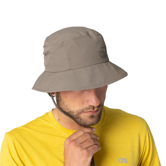 Unisex Sun Bucket Hat - Brown