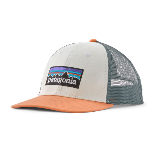Unisex P-6 Logo LoPro Trucker Hat - White