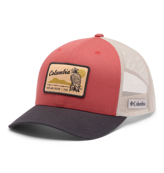 Unisex Columbia Mesh™ Snap Back Hat - Red