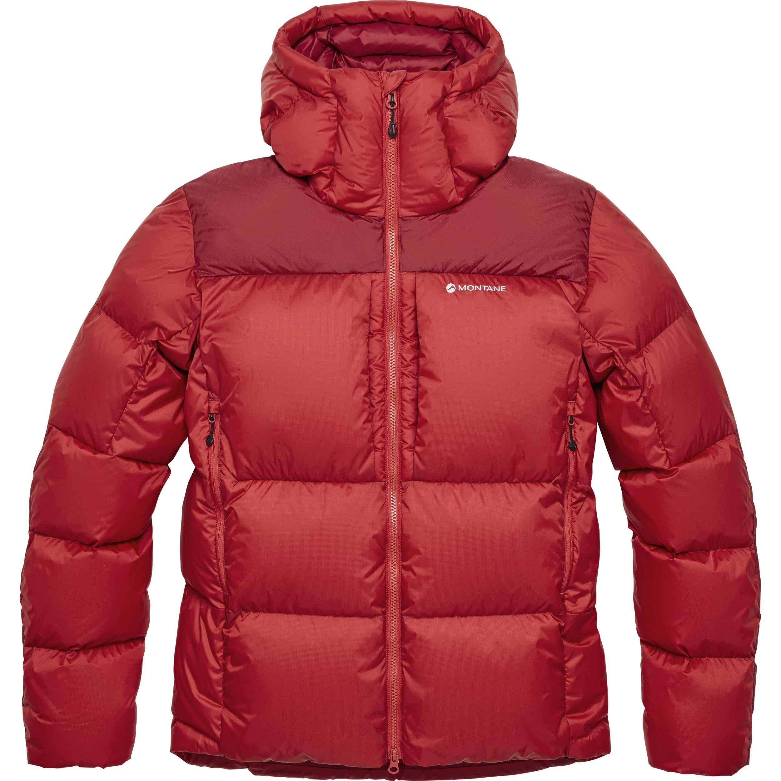 Men's Glacium Hooded Down Jacket - Red