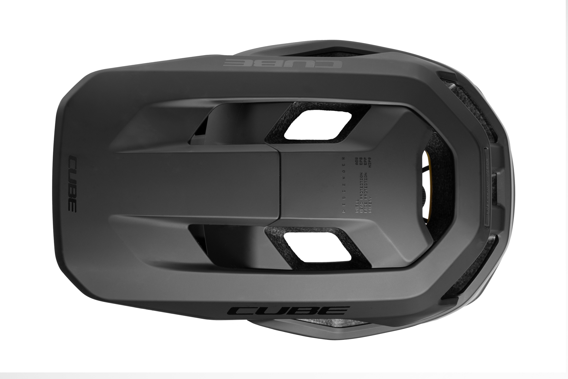 Unisex Descender Mips Full-Face MTB Helmet - Black
