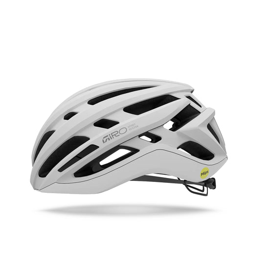 Unisex Agilis MIPS Road Bike Helmet - White