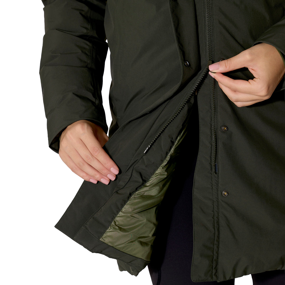Women's Valiance Waterproof Parka - Green