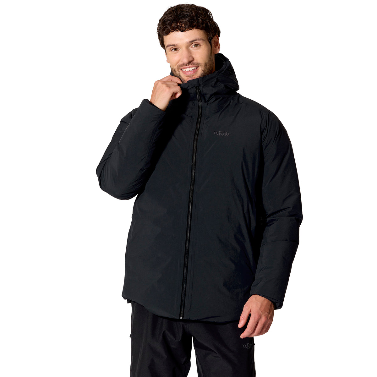 Men's Valiance Waterproof Down Jacket - Black