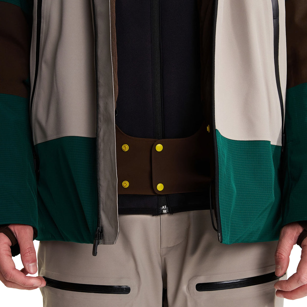 Men's Snowsquall Ski Jacket - Green