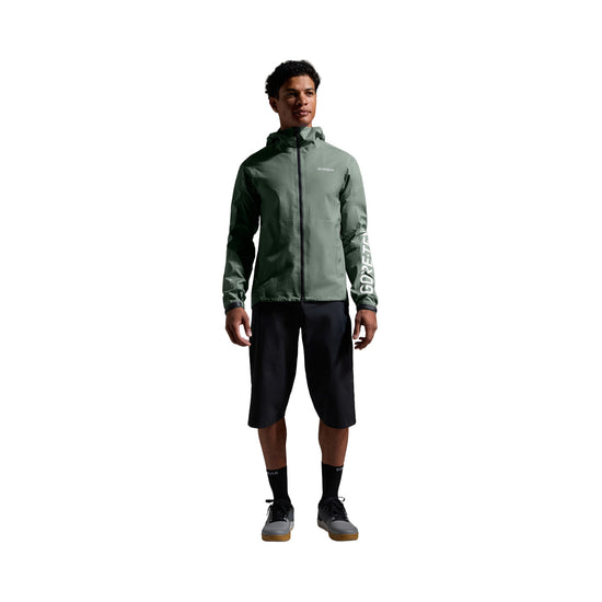 Men's Lupra 2.0 GORE-TEX Hooded Logo Jacket - Green