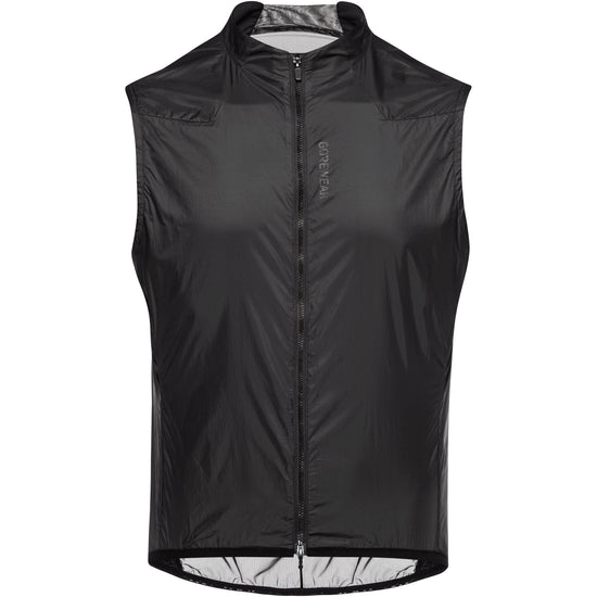 Men's Distance Windbreaker Vest - Black