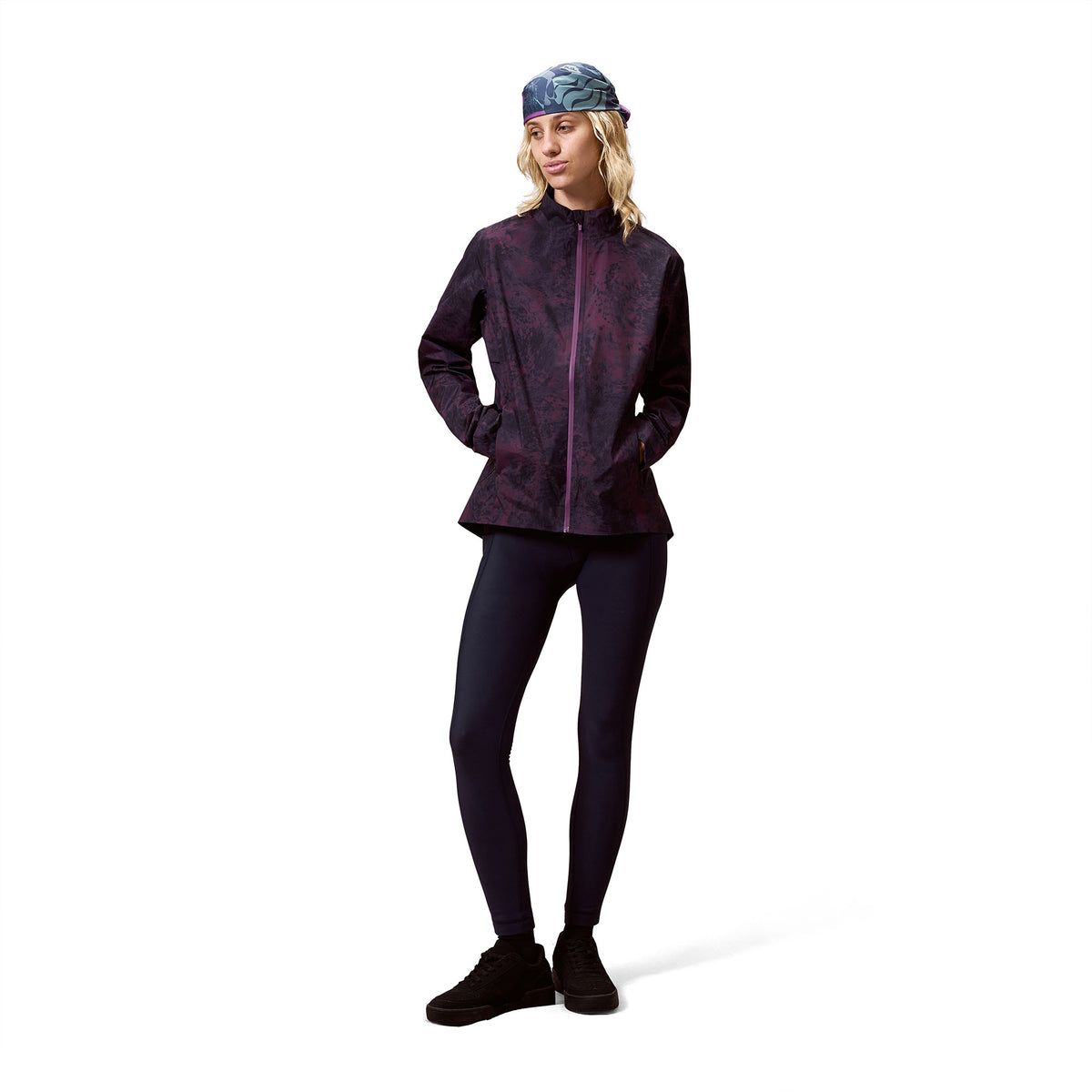 Women's Loop Rout Waterproof Jacket - Purple