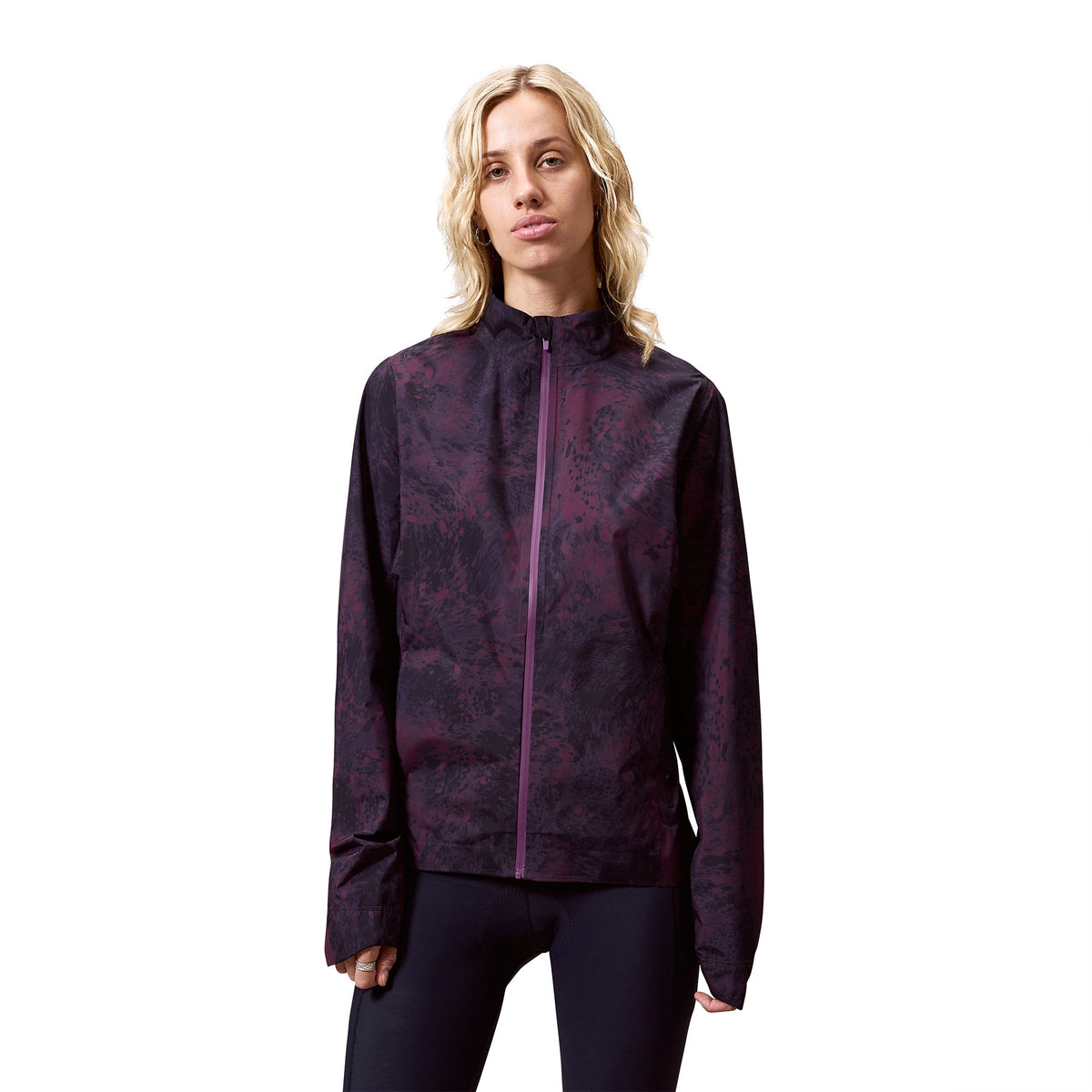 Women's Loop Rout Waterproof Jacket - Purple