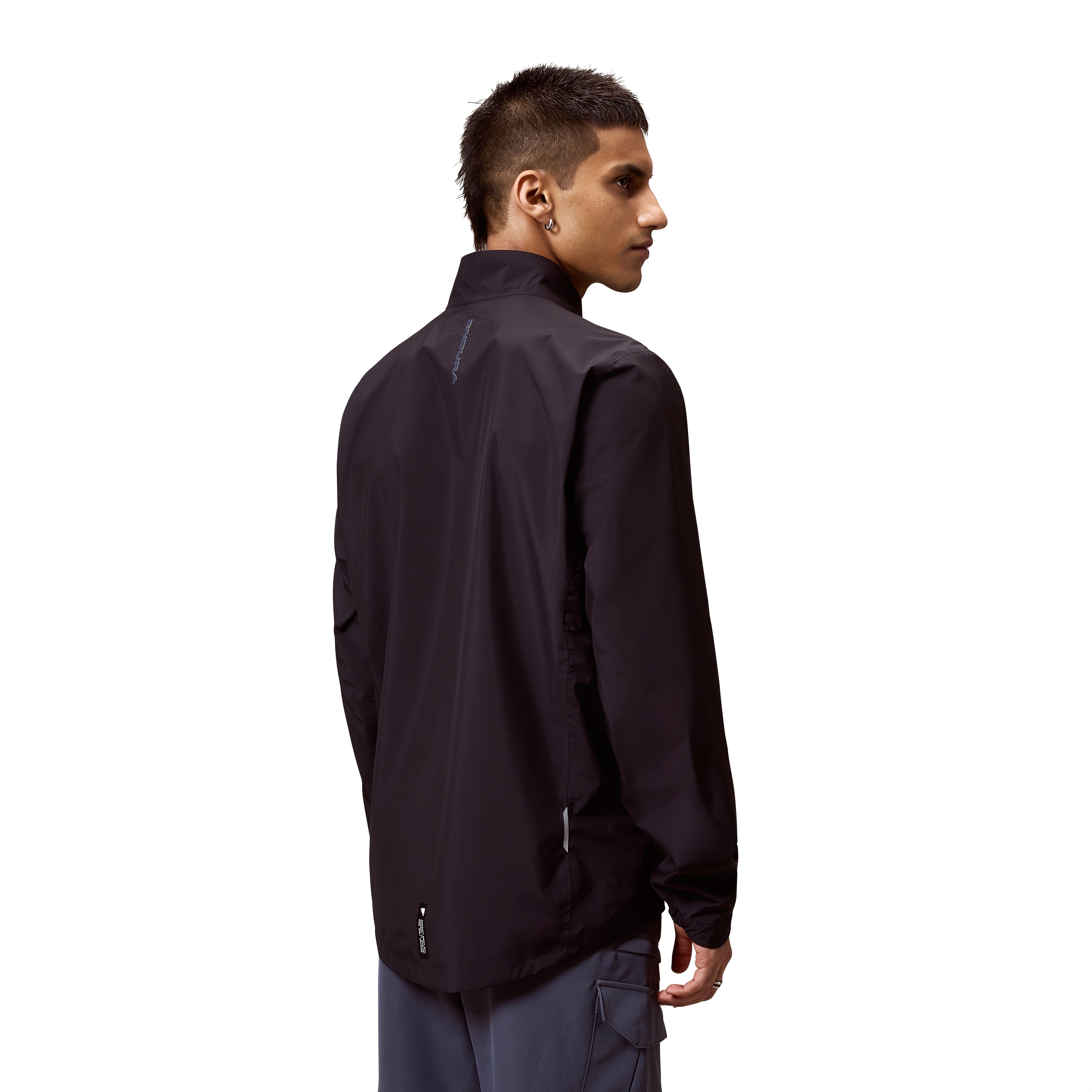 Men's Loop Rout Waterproof Jacket - Black