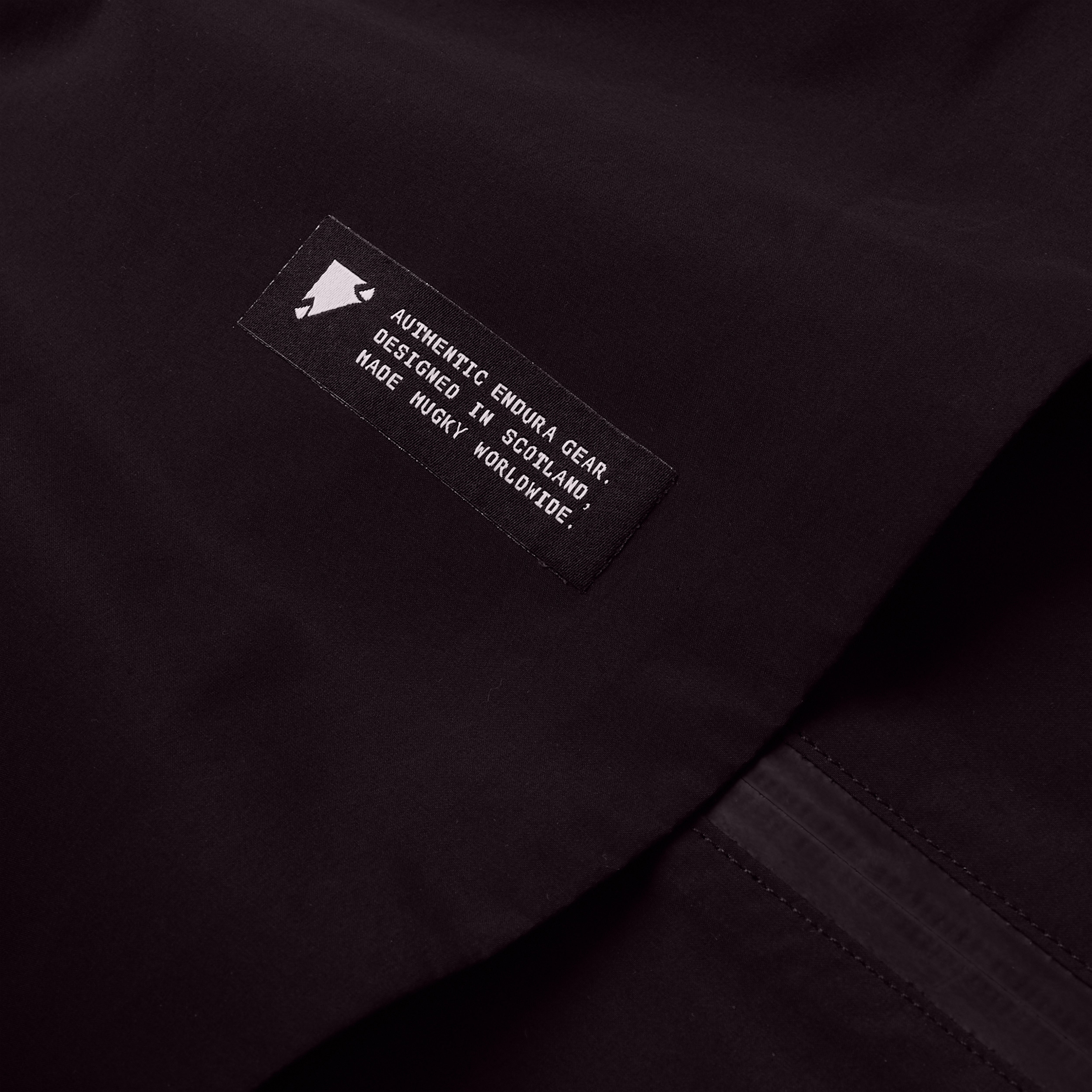 Men's Loop Rout Waterproof Jacket - Black