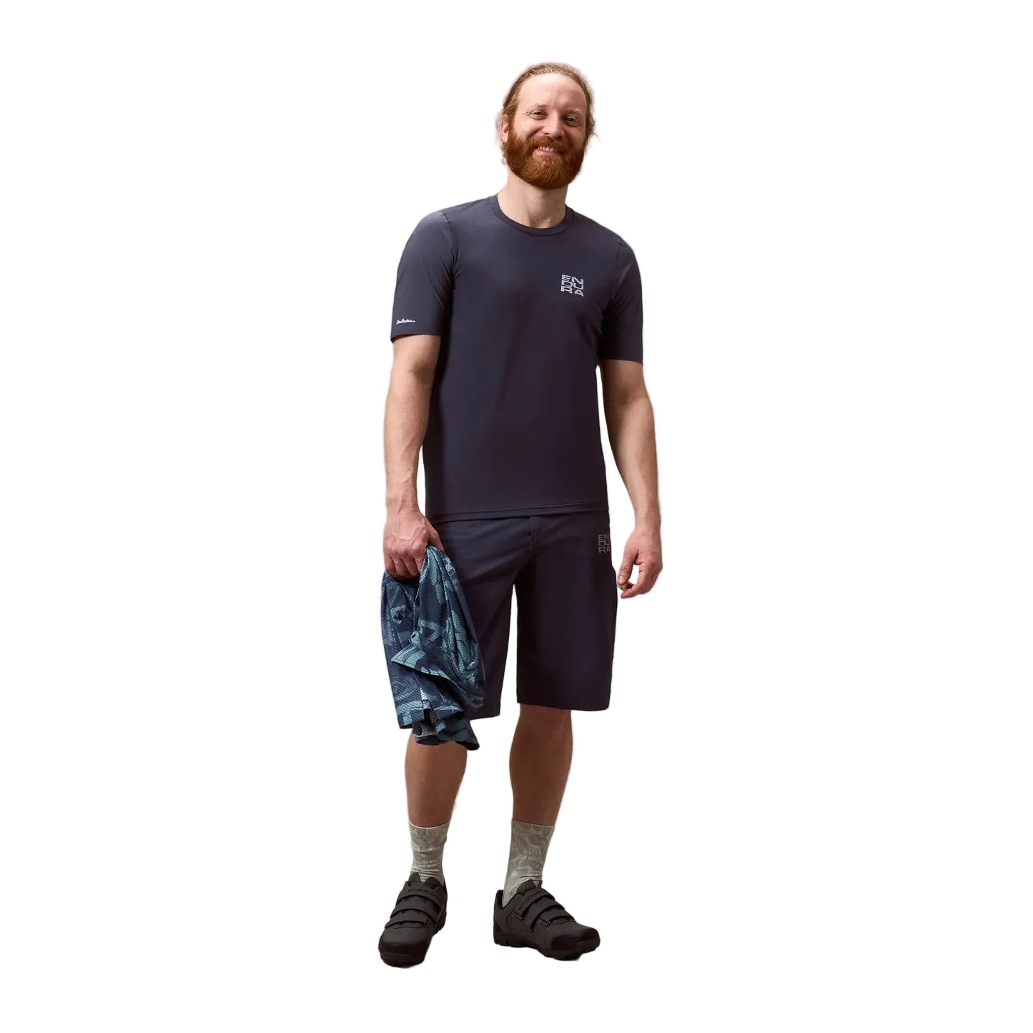Men's AllTrack Ride Short-Sleeve Tech T-Shirt - Grey