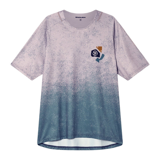Men's SingleTrack Short-Sleeve Print T-Shirt - Blue