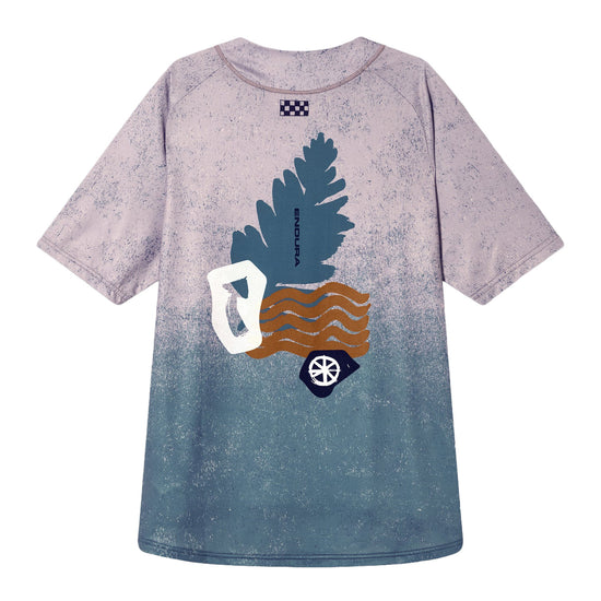 Men's SingleTrack Short-Sleeve Print T-Shirt - Blue