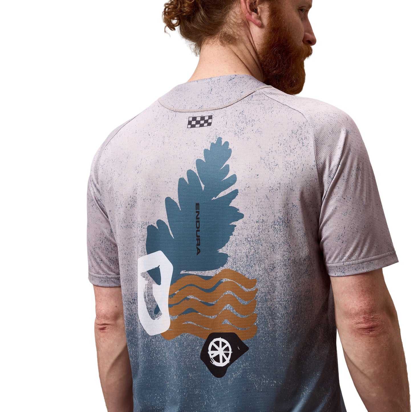 Men's SingleTrack Short-Sleeve Print T-Shirt - Blue