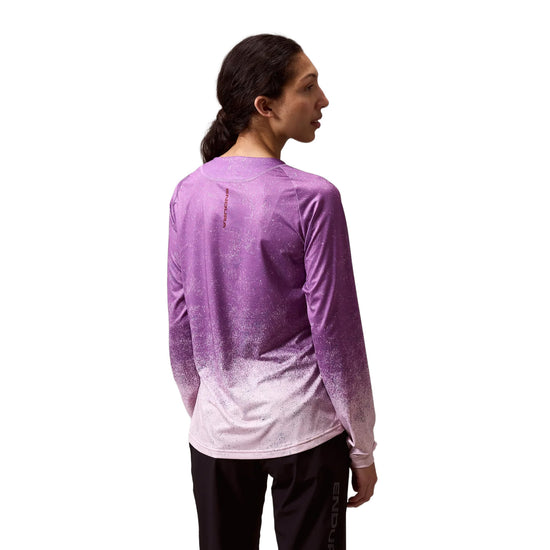 Women's SingleTrack Long-Sleeve Print T-Shirt - Purple