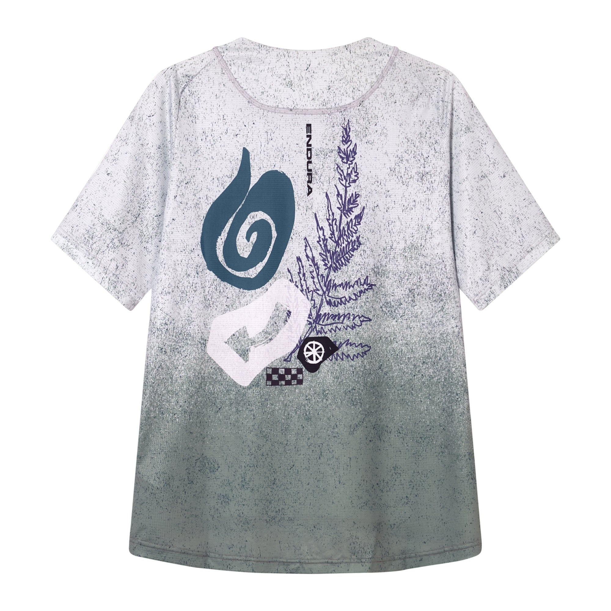 Women's SingleTrack Short-Sleeve Print T-Shirt - Blue