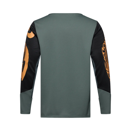 Kids' Defend Creation Long-Sleeve Jersey - Green