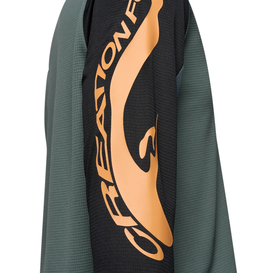 Kids' Defend Creation Long-Sleeve Jersey - Green