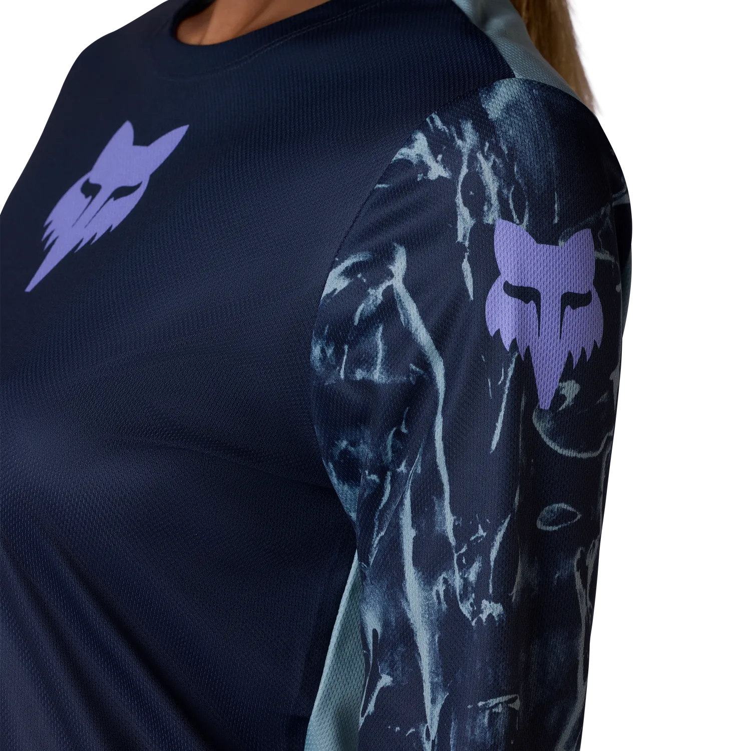 Women's Ranger Long-Sleeve Print Jersey - Blue