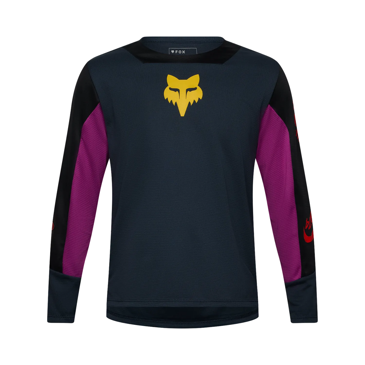 Kids' Defend Creation Long-Sleeve Jersey - Navy
