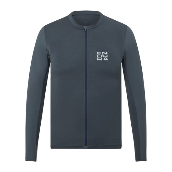 Men's AllTrack Ride Long-Sleeve Jersey - Grey