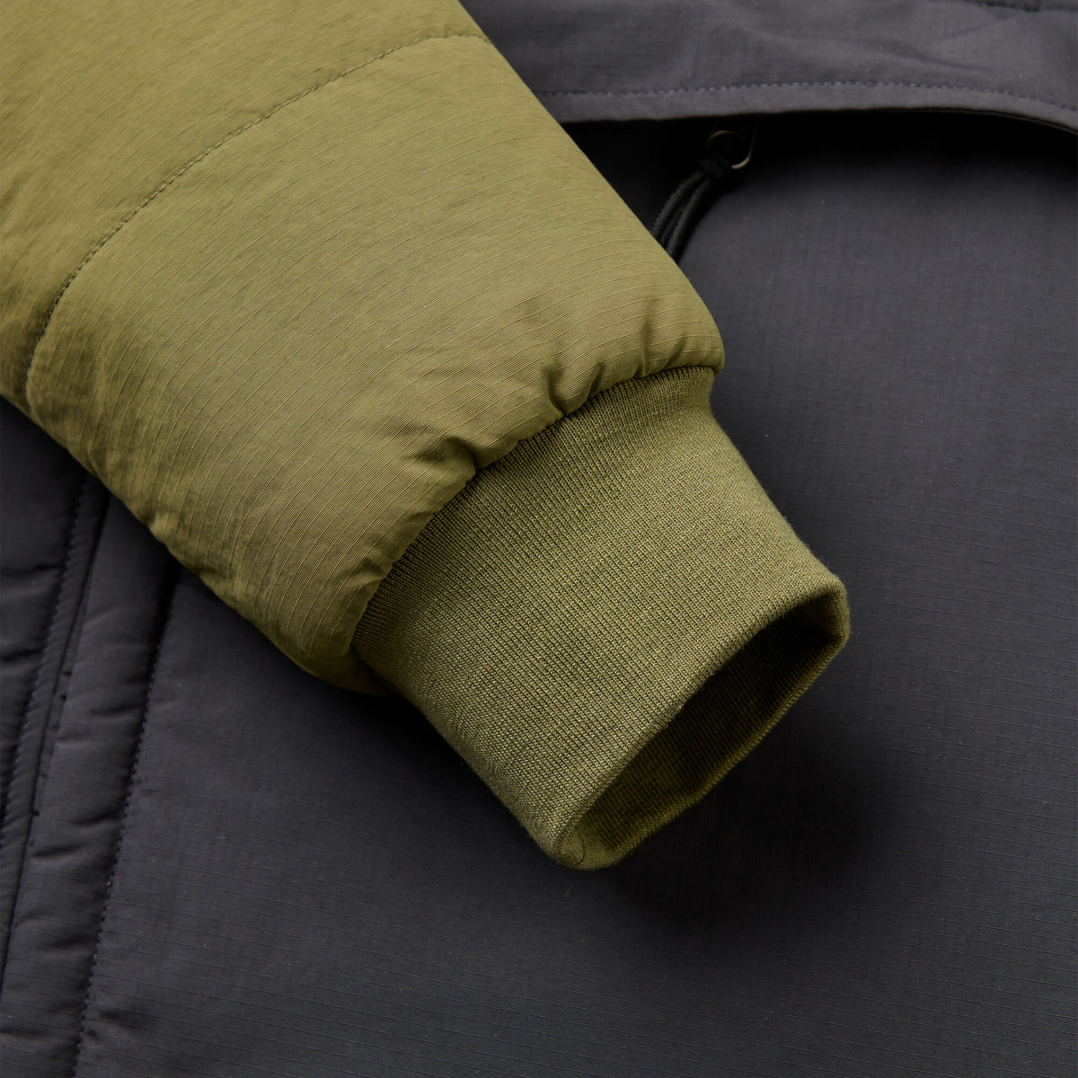 Men's Oceanic Insulated 1/2 Zip Jacket - Green / Black