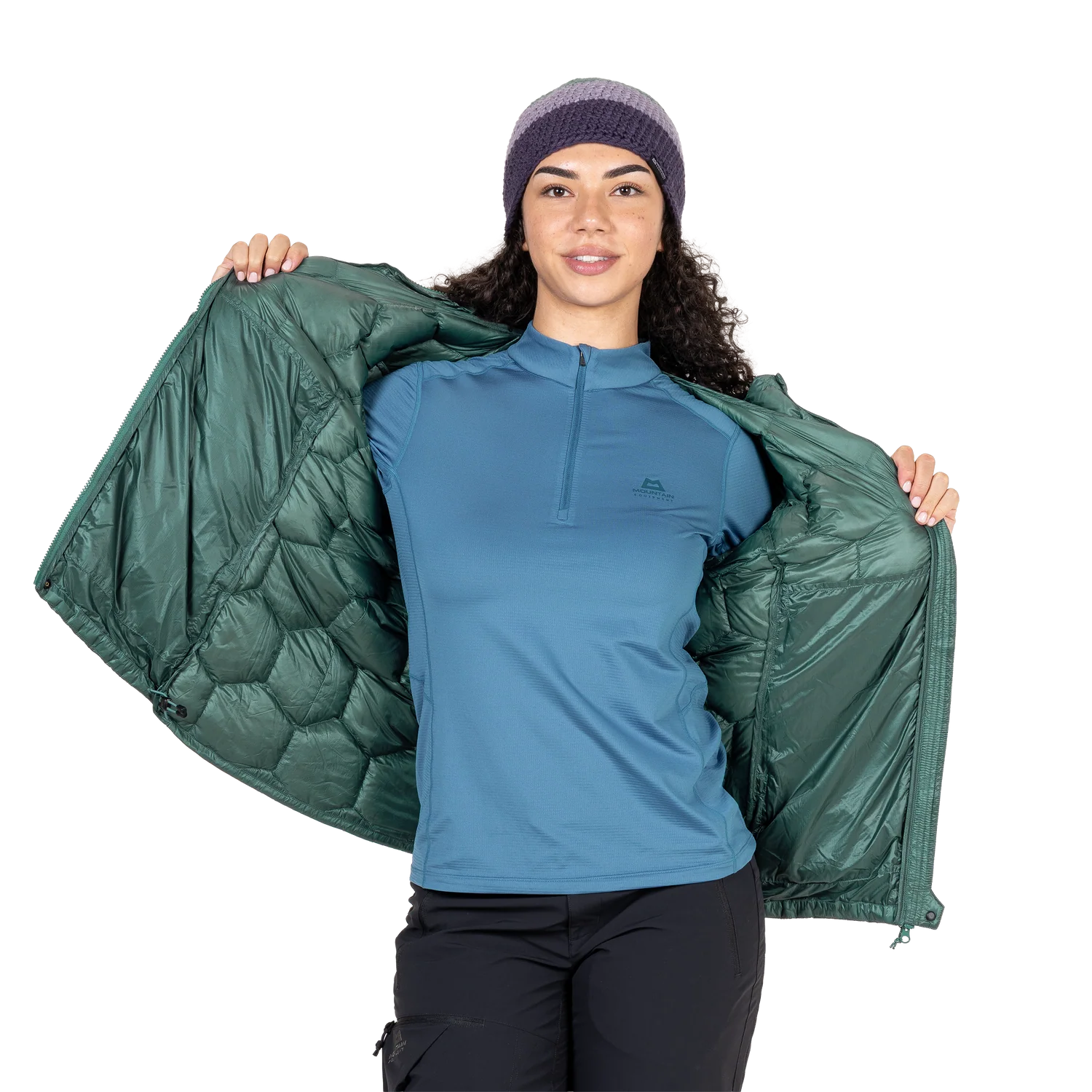 Women's Xenith Hooded Down Jacket - Green