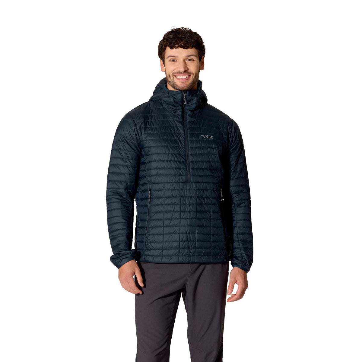 Men's Microlighter Down Pull-On Hoody - Navy