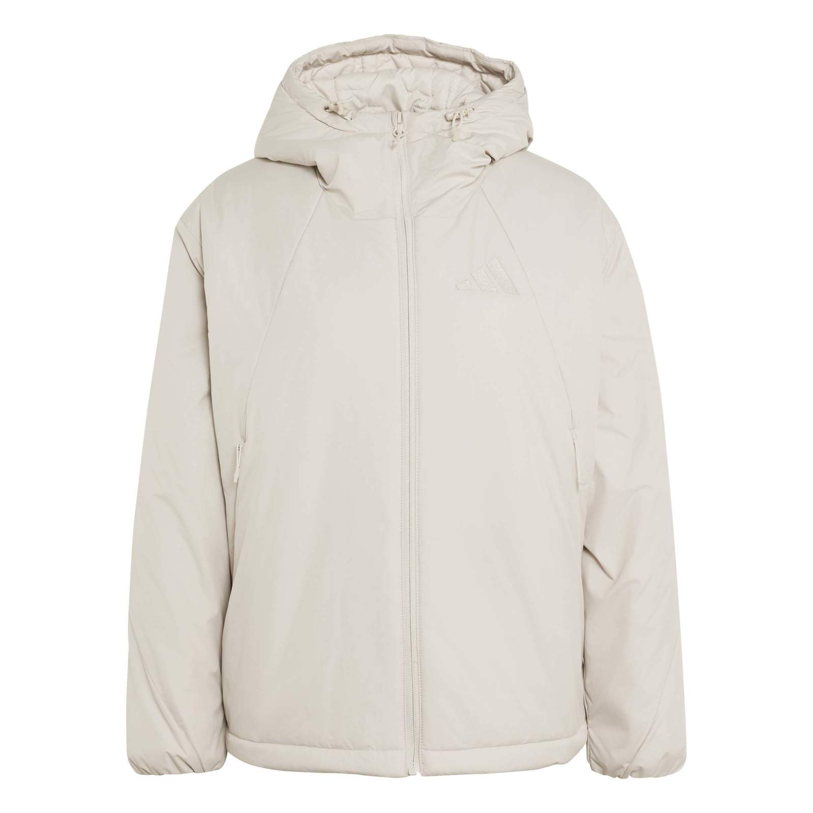 Women's Multi Primaloft Insulated Hooded Jacket - Cream