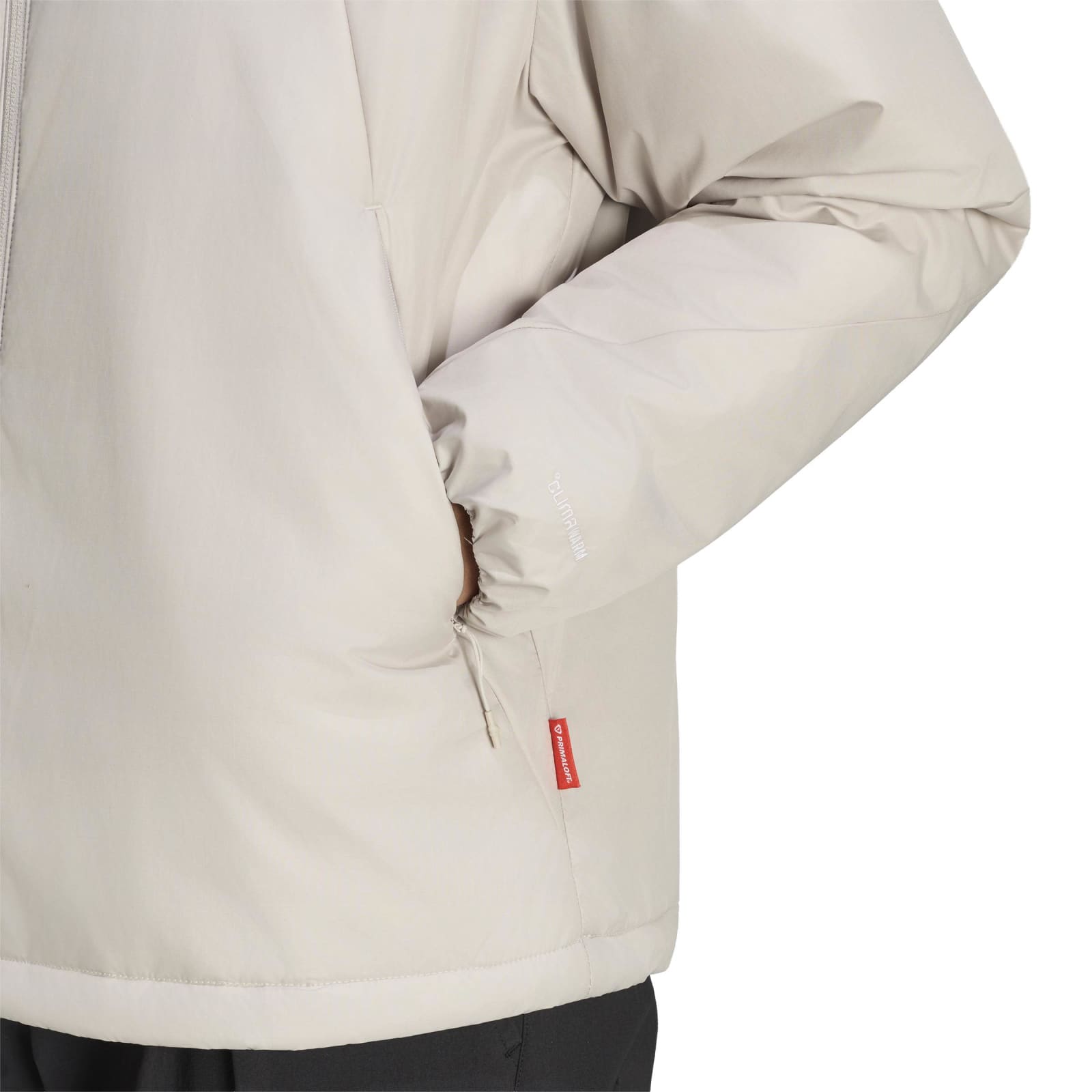 Women's Multi Primaloft Insulated Hooded Jacket - Cream