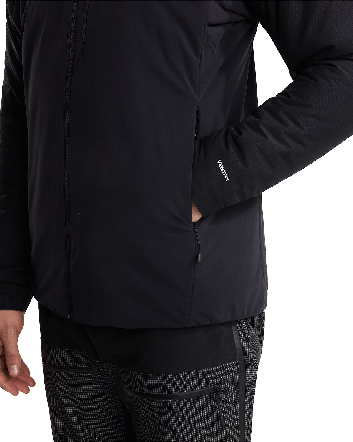 Men’s Summit Casaval Hooded Jacket - Black