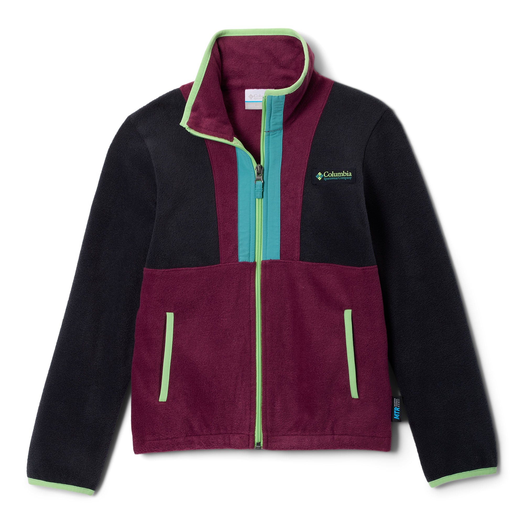 Kids’ Back Bowl™ II Full Zip Fleece - Purple