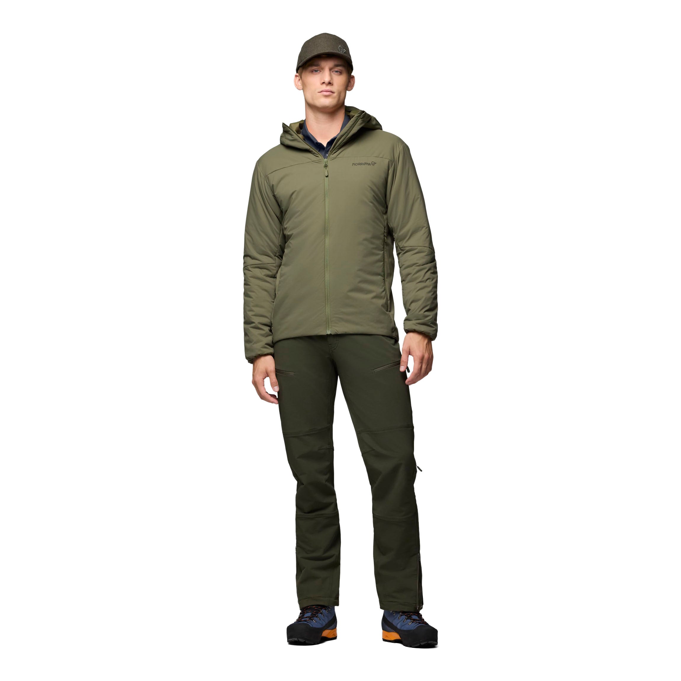 Men's Femund Thermo60 Zip Hood Jacket - Green