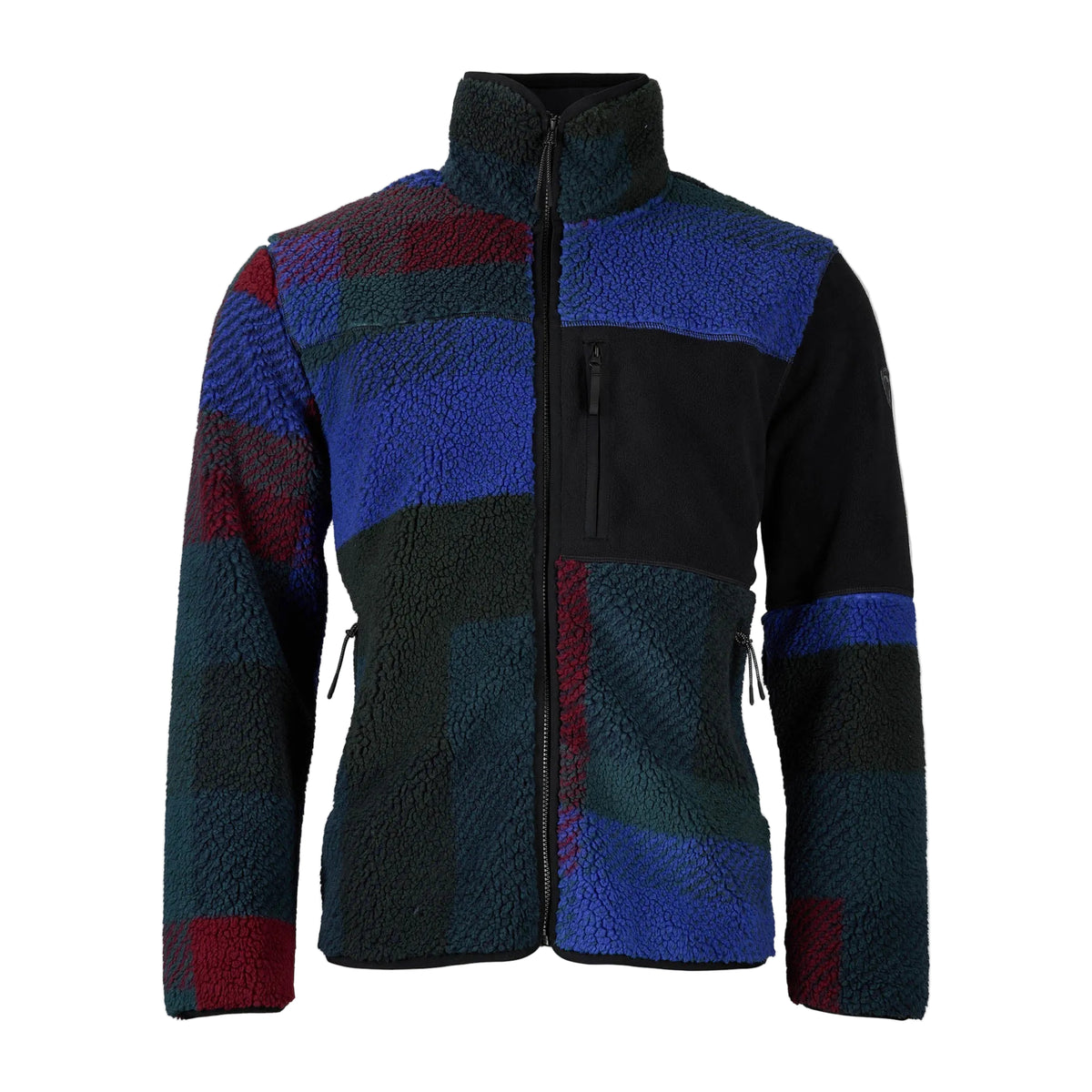 Men’s AllTrack Full-Zip Sherpa Jacket – Blue
