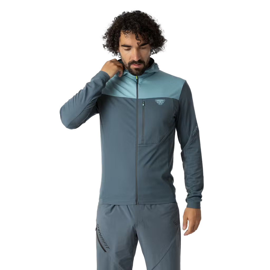 Men's Traverse Thermal Hooded Jacket - Blue