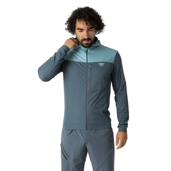 Men's Traverse Thermal Hooded Jacket - Blue