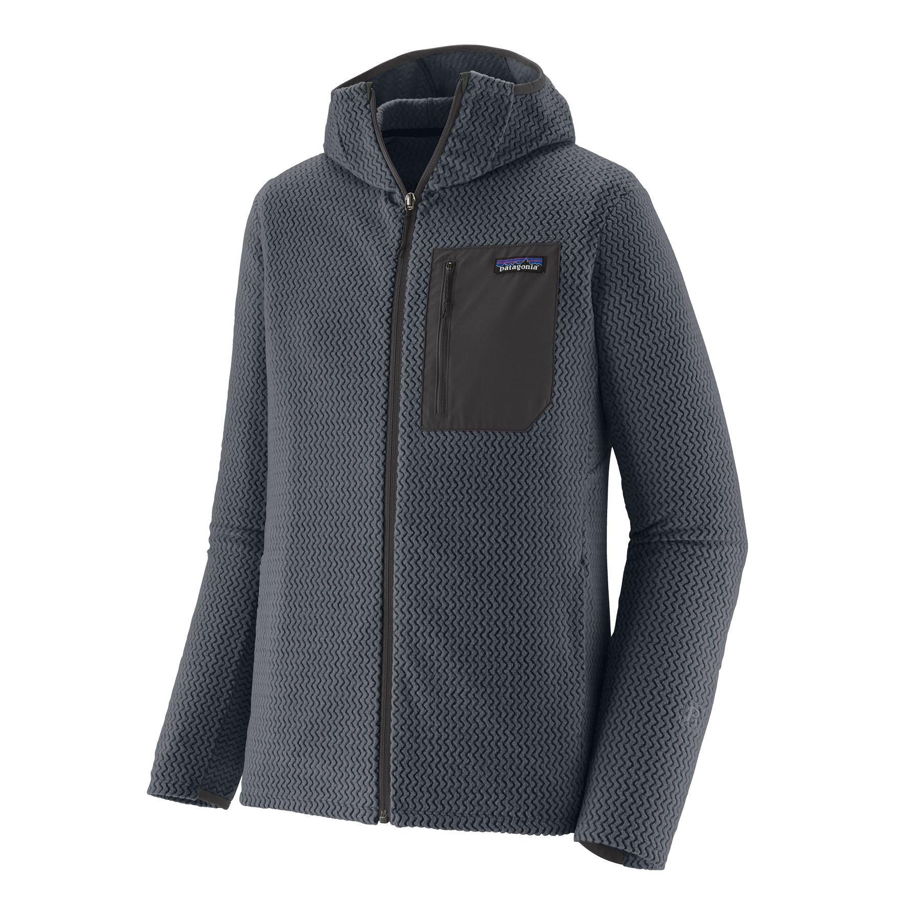Men's R1 Air Full Zip Hoody - Smolder Blue