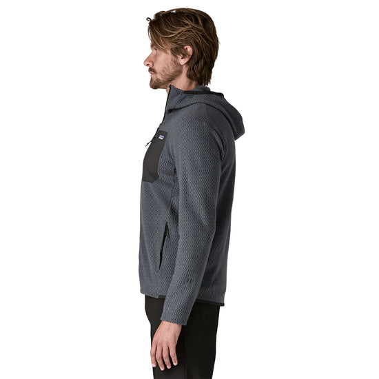 Men's R1 Air Full Zip Hoody - Smolder Blue