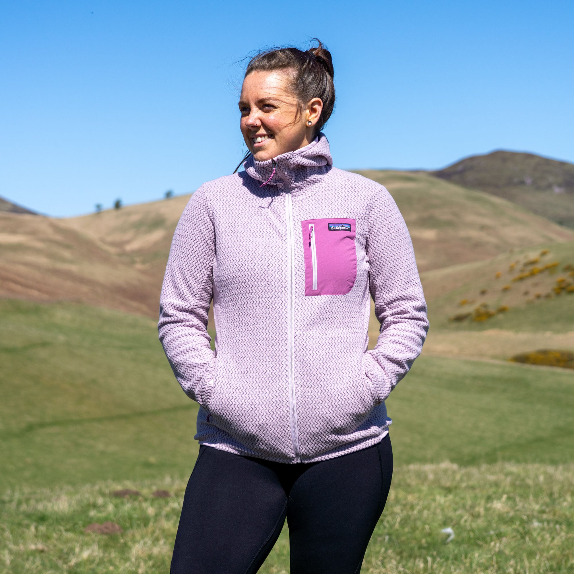 Women's R1 Air Full Zip Hoody - Pink