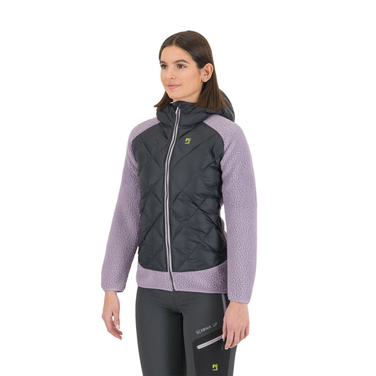 Women's Marmarole Retro Jacket - Grey / Purple
